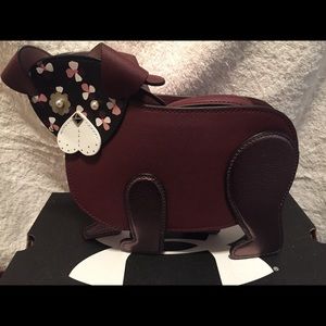 Kate spade BNWT Dog Crossbody Floral Pup
